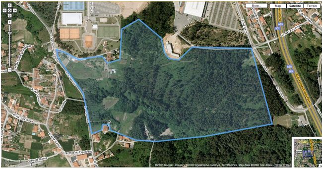 Mapa de Bicha das Sete Cabeças