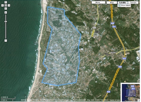 Mapa de Campos de Masseira