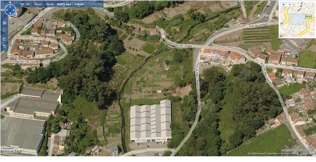 Mapa de Futuro Parque da Cidade de Rio Tinto