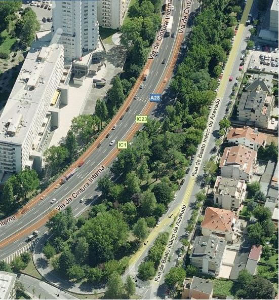 Mapa de Jardim de Espaço Canal