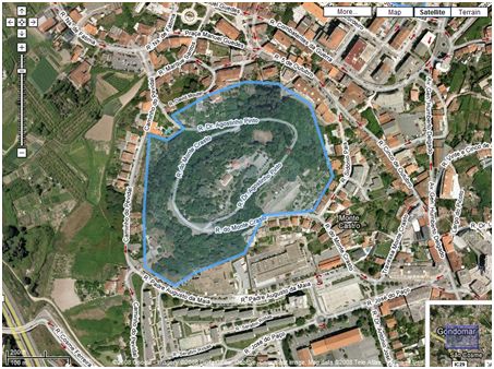 Mapa de Monte Crasto