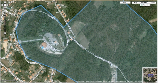 Mapa de Monte de S. Félix