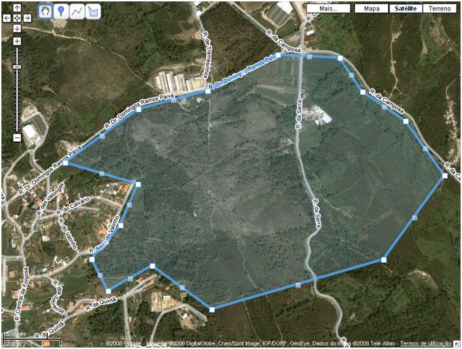 Mapa de Monte Gonçalão