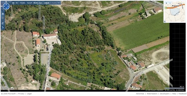 Mapa de Monte Senhora da Hora
