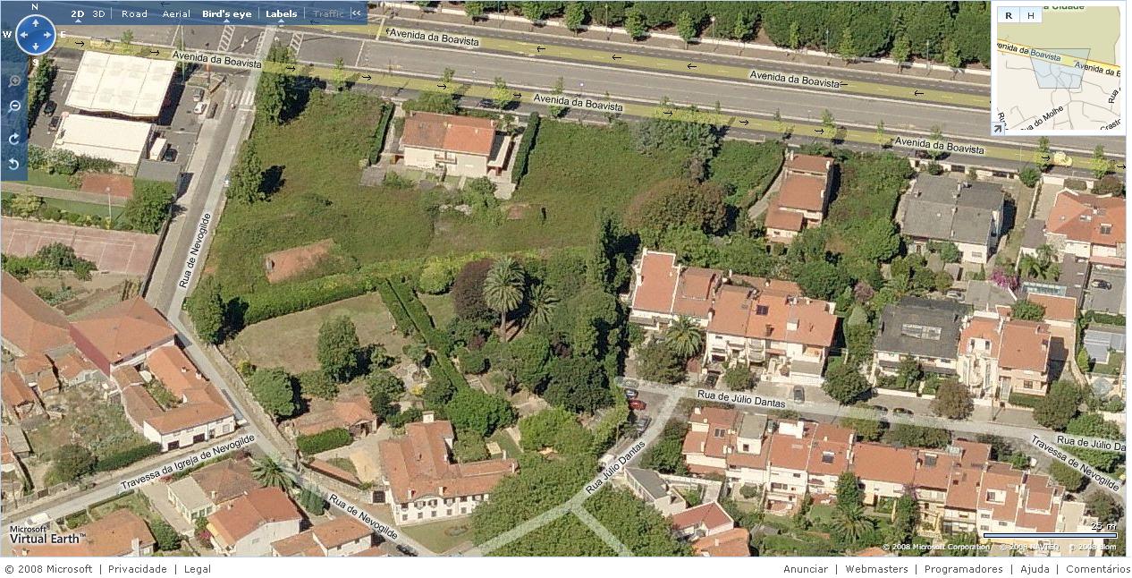 Mapa de Quinta da família Botelho de Lacerda Lobo Vilares