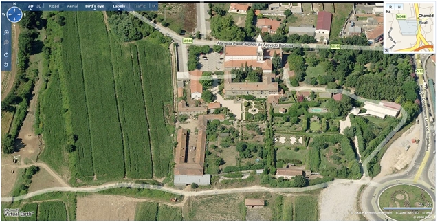Mapa de Quinta do Mosteiro