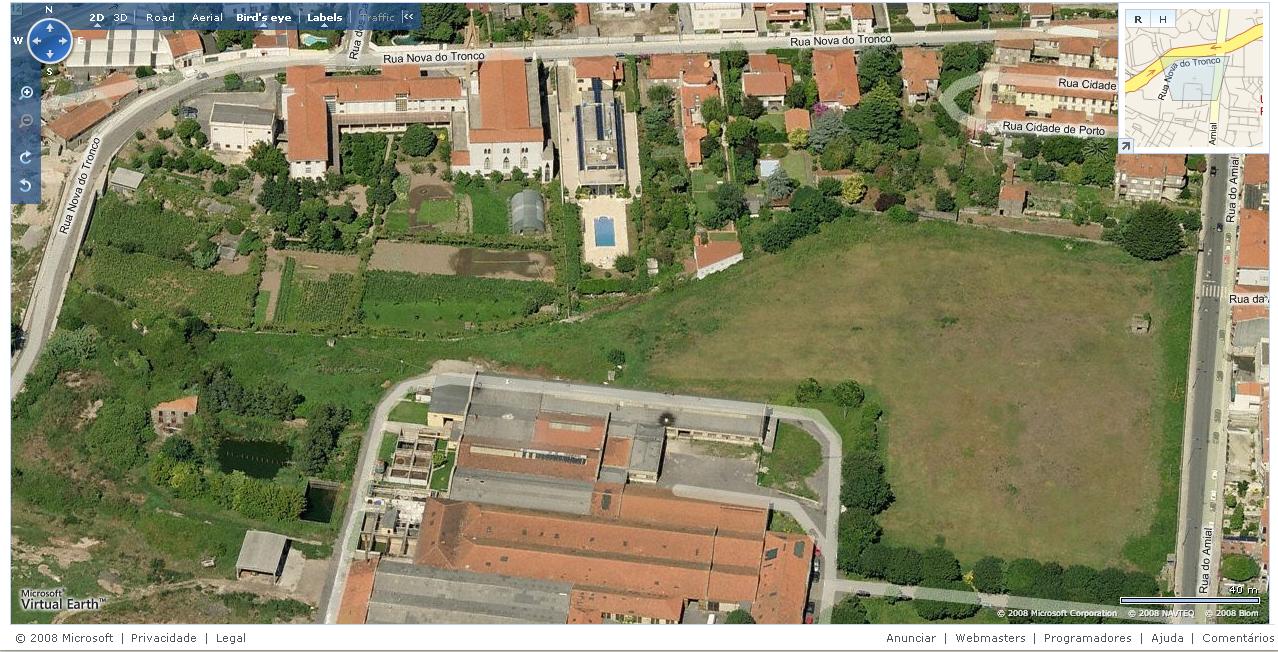 Mapa de Quinta dos Frades Menores Capuchinhos