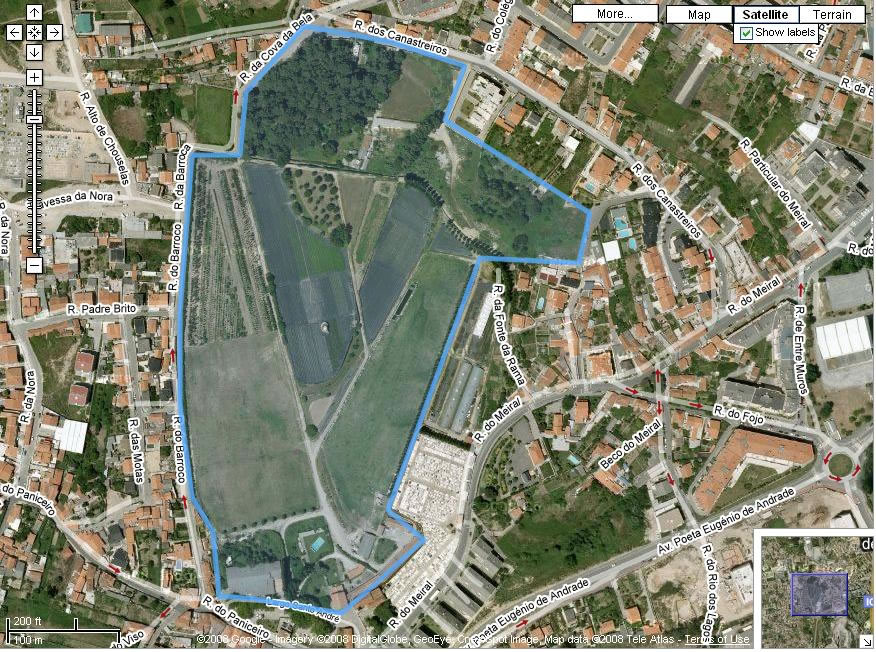 Mapa de Quinta dos Passais (ou Quinta do Paço)