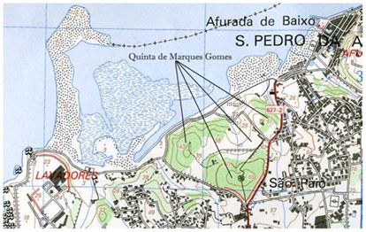 Mapa de Quinta Marques Gomes