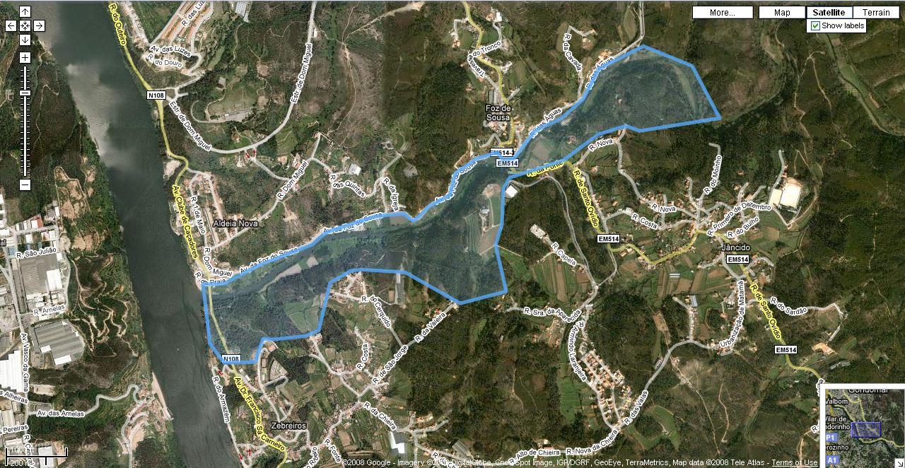 Mapa de Rio Sousa