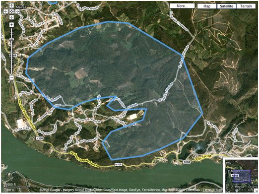 Mapa de Sorte da Lameira