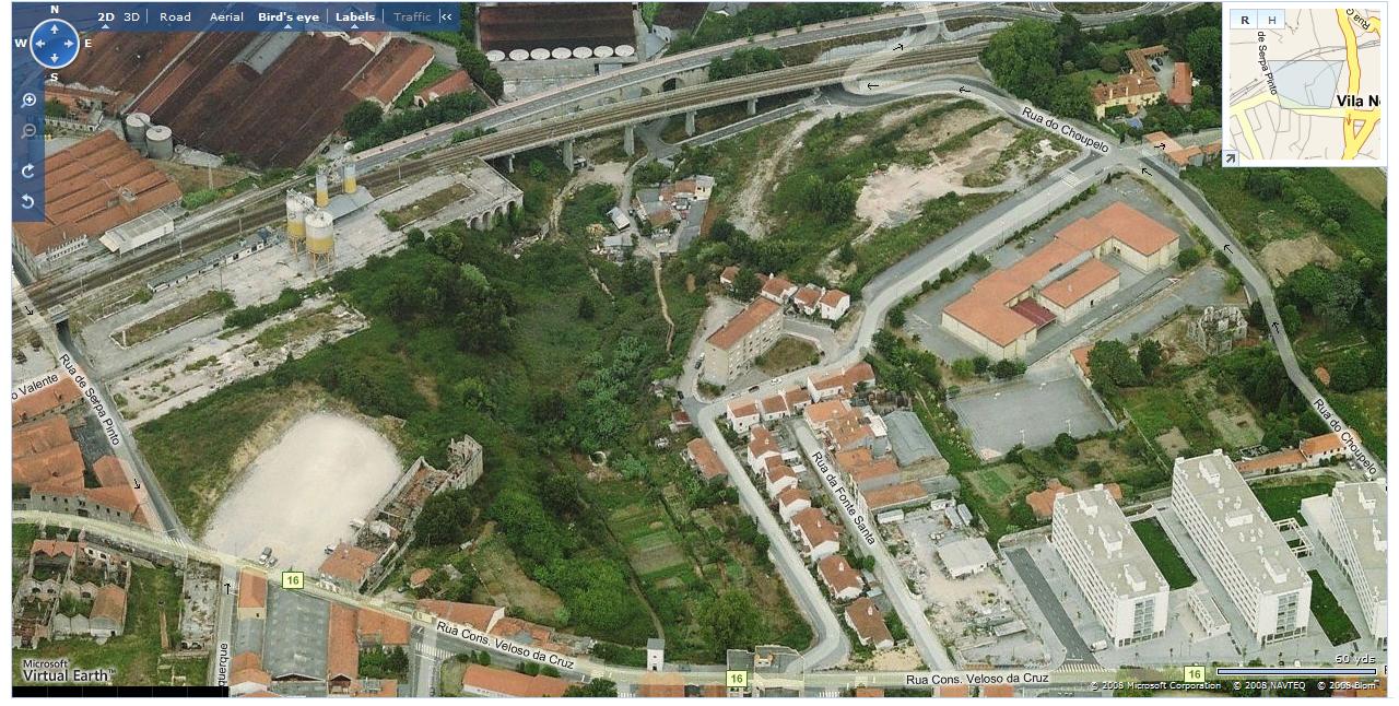 Mapa de Vale das Devesas