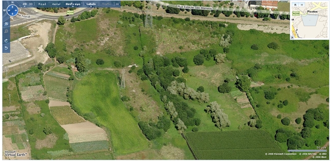 Mapa de Zona agrícola em S. Mamede de Infesta
