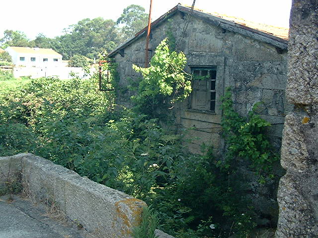 Zona verde circundante ao rio Leça
